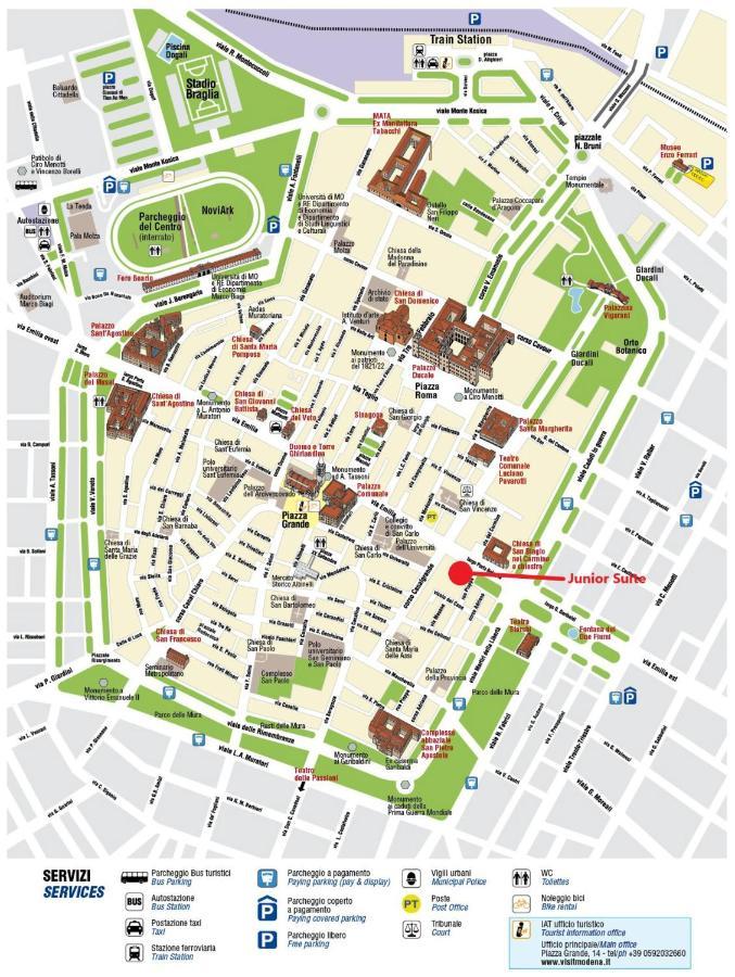 Modena Centro Junior Suite Екстериор снимка